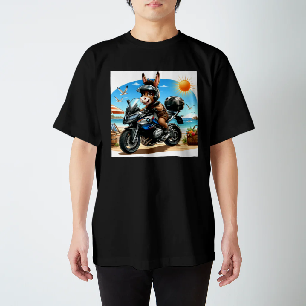 ワイズショップの可愛いロバライダー Regular Fit T-Shirt