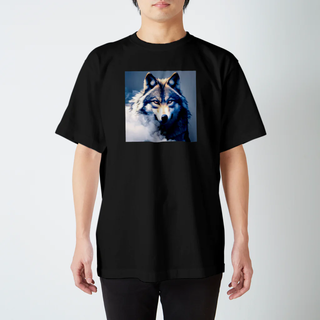 ga_maguのsmoking wolf スタンダードTシャツ