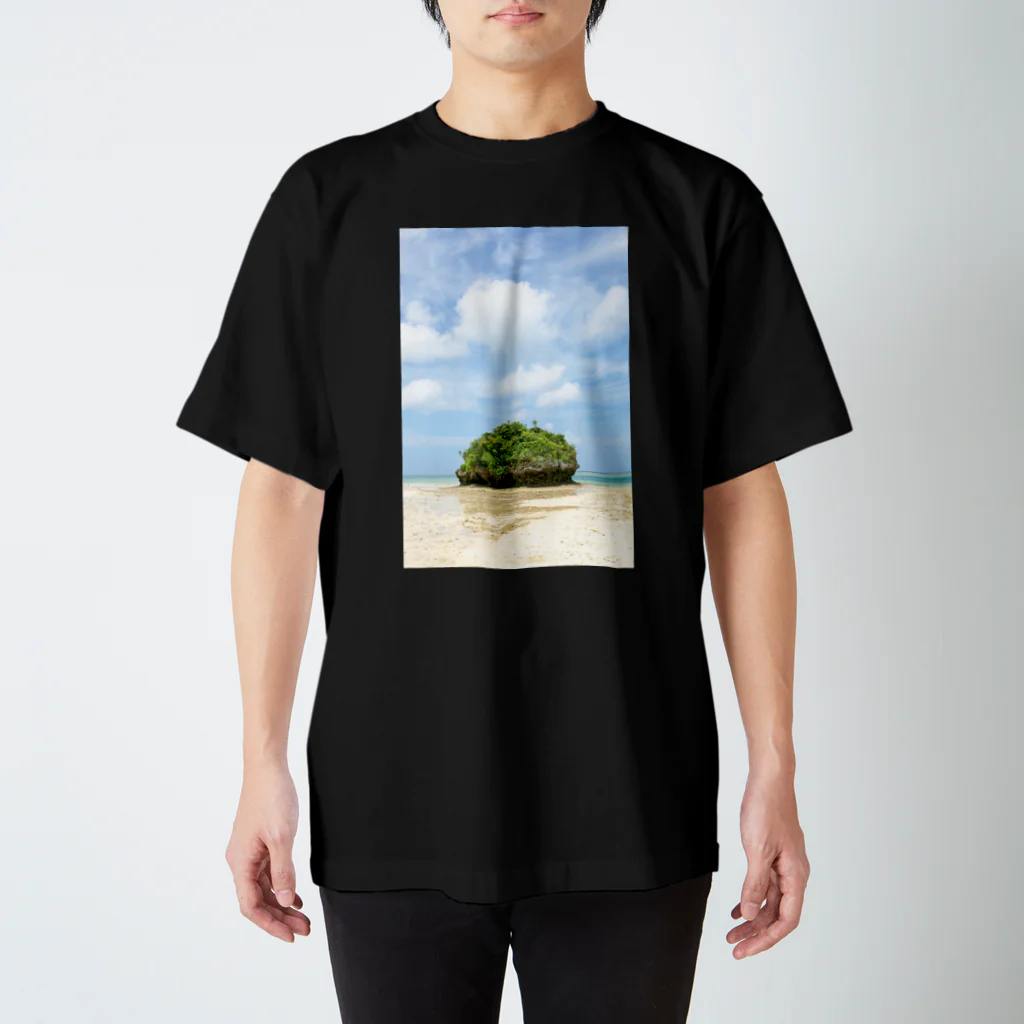 わたがしショップのミニ島 スタンダードTシャツ