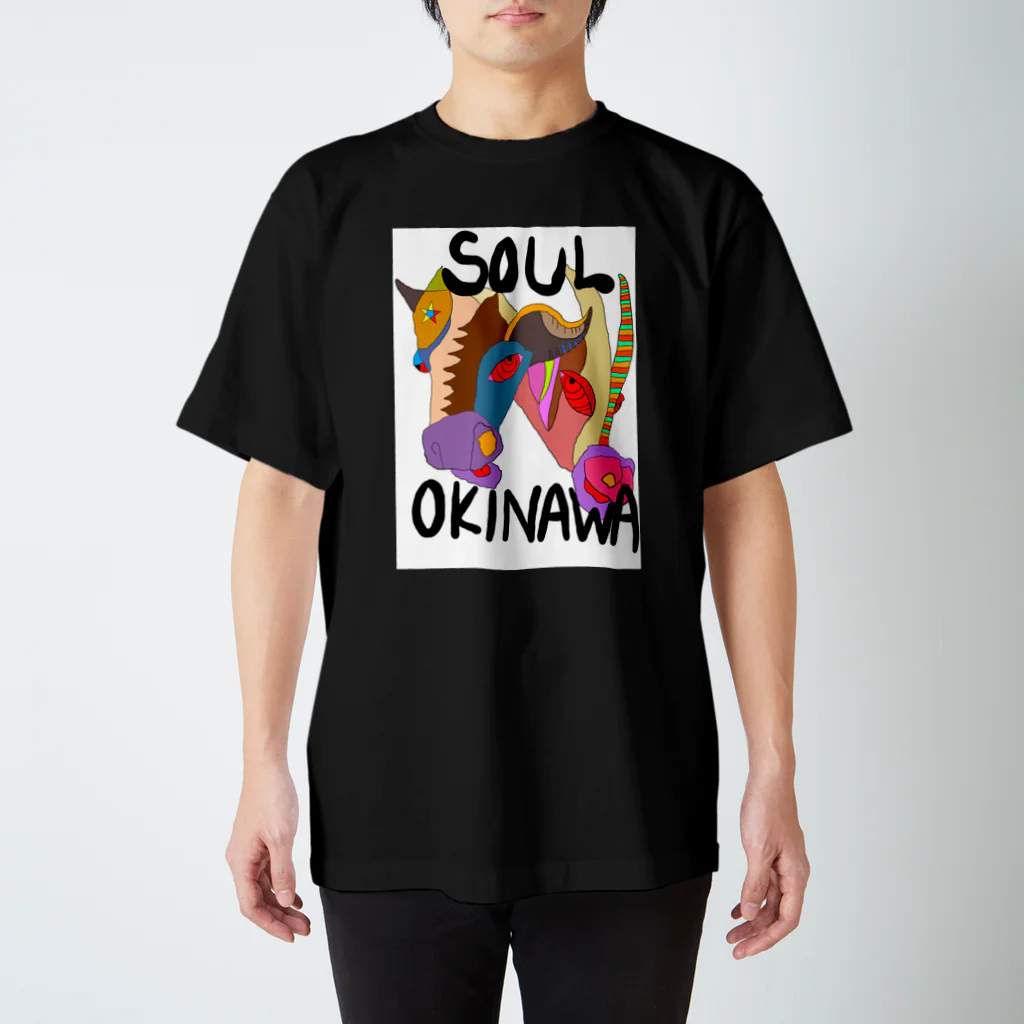 okimushiのSOUL OKINAWA スタンダードTシャツ