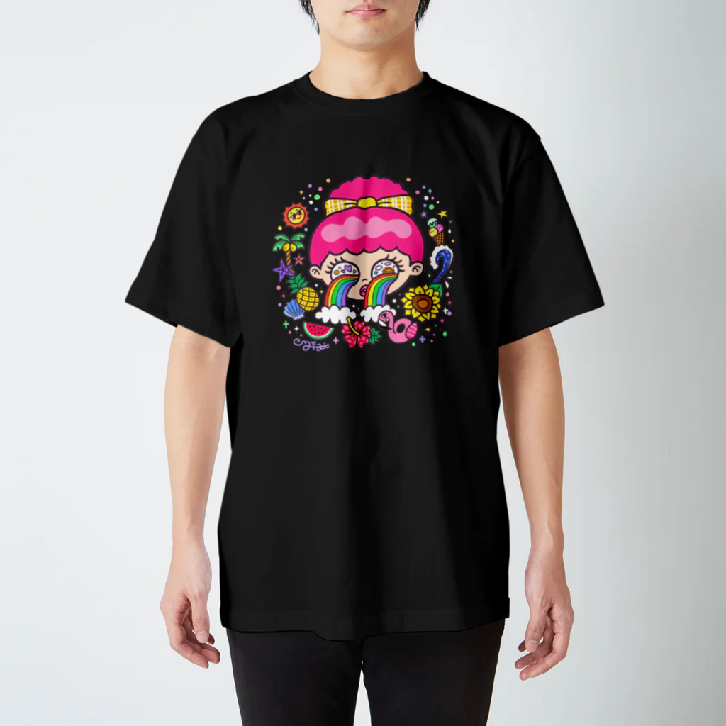 ミジワールドSUZURIショップのSummer Power Regular Fit T-Shirt