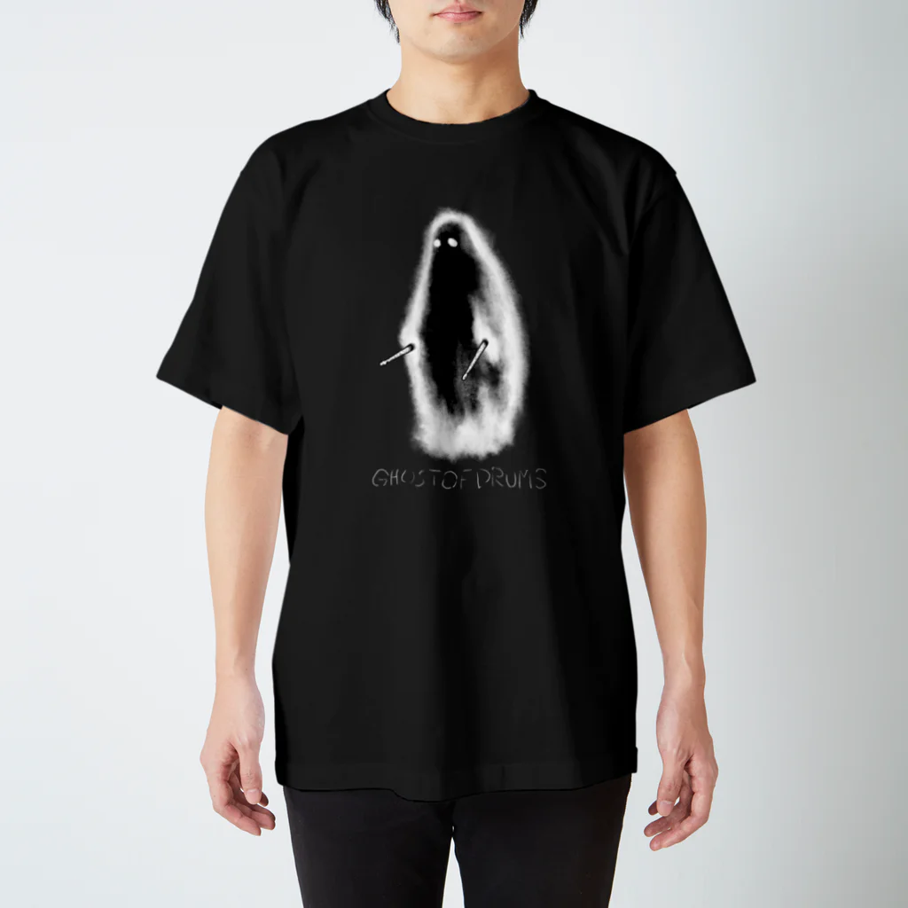 GHOSTOFDRUMSのSTANDING GHOST T スタンダードTシャツ