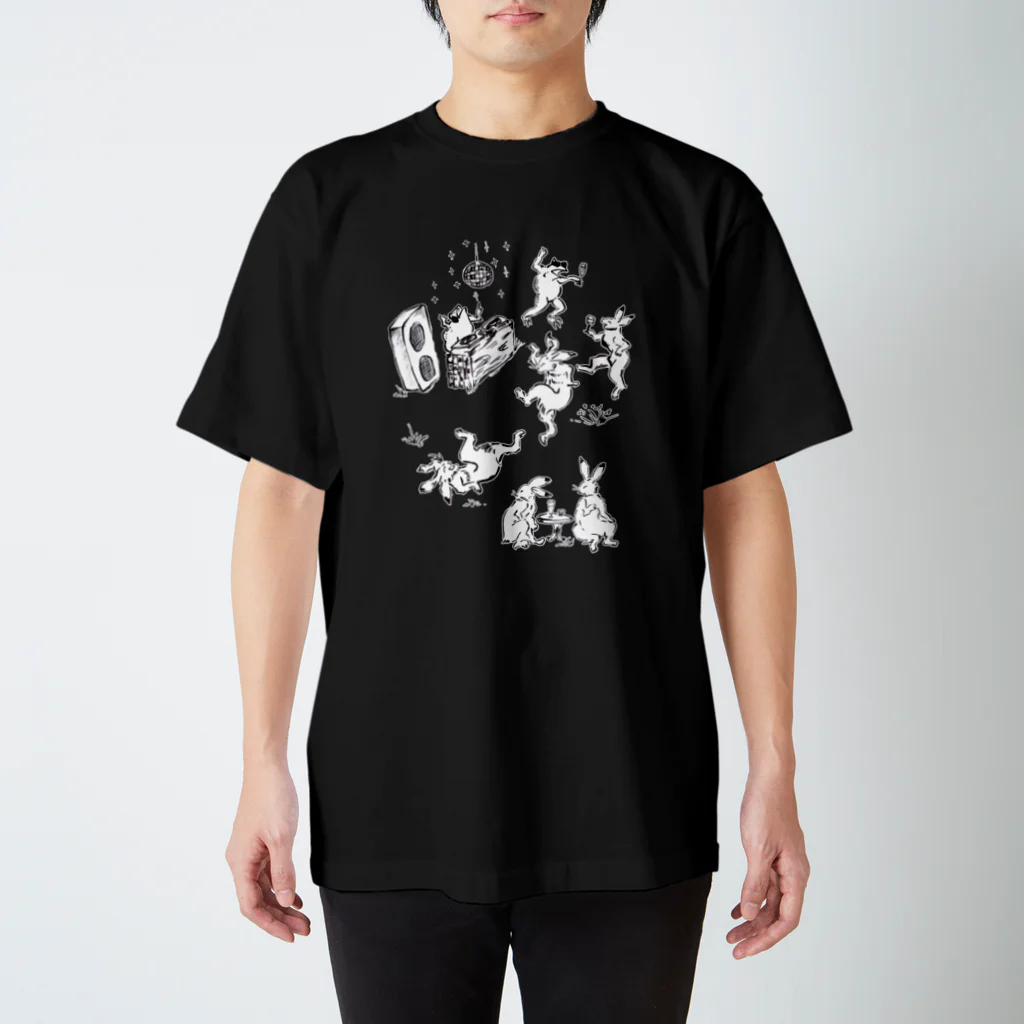 WAMI ARTのDJParty 鳥獣戯画　　野外フェス スタンダードTシャツ