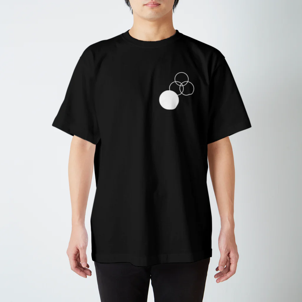 H4MのQuad Circle Regular Fit T-Shirt