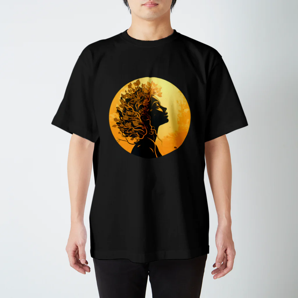 Cuddle with natureのMoon&Nature スタンダードTシャツ