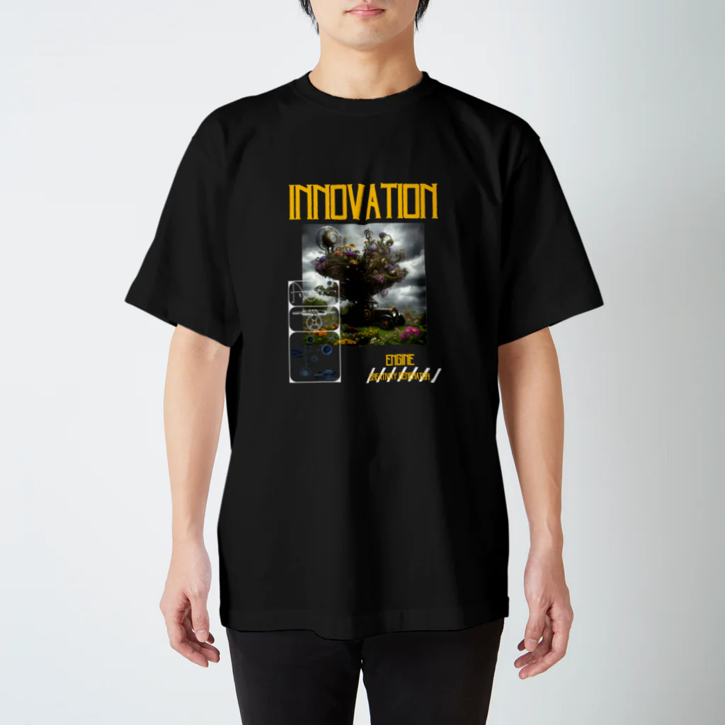 UNCHAINの天才が着ていそうなTシャツ Regular Fit T-Shirt