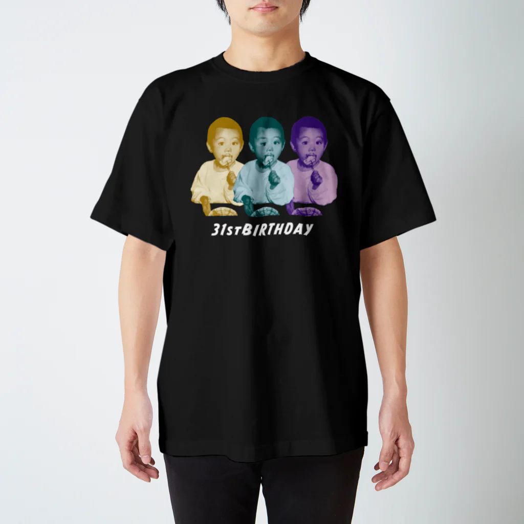 tachibana-no-miseのゆうたちゃんT(黒) スタンダードTシャツ