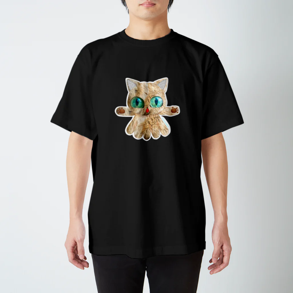 宇宙猫の宇宙猫は地球以外の全ての星に生息します。 Regular Fit T-Shirt