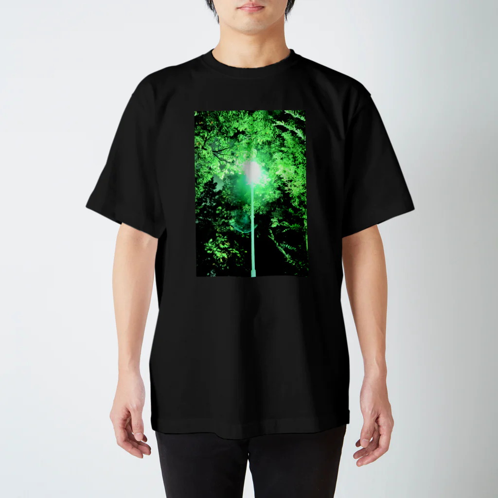 ebi-ikaのNight green スタンダードTシャツ