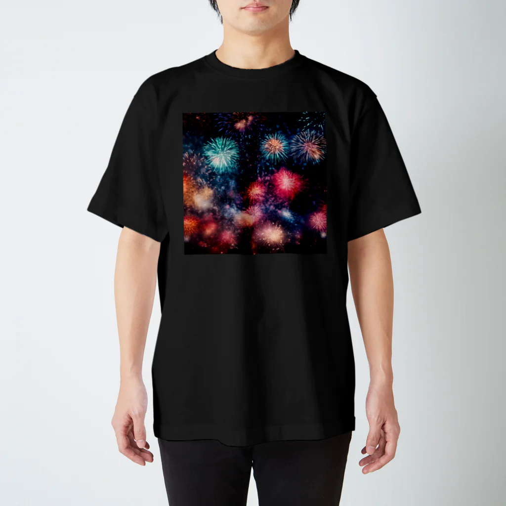 Phantom_Design_Studioの花火シリーズ1 スタンダードTシャツ