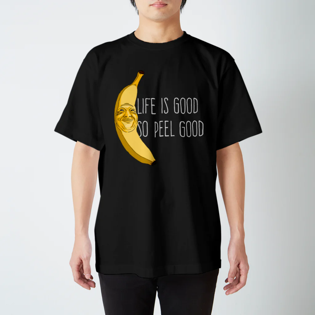 Peel Good SHOPのLife Is Good So Peel Good スタンダードTシャツ