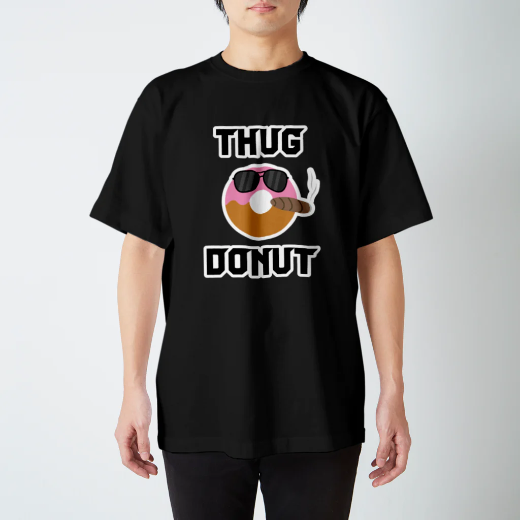 テモアシドーナツ（ドーナツギャング）のTHUG DONUT スタンダードTシャツ