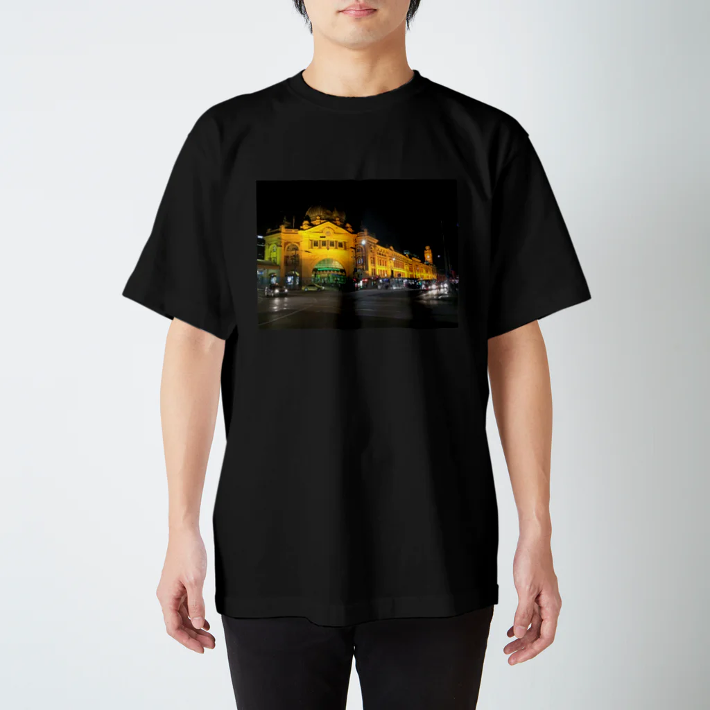 epic-studioのFlinders st. station Melbourne スタンダードTシャツ