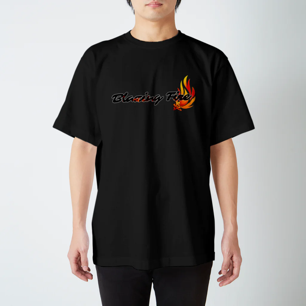 ArayashikI_Japanの炎-Blazing Fire-【濃色系アパレル】 スタンダードTシャツ