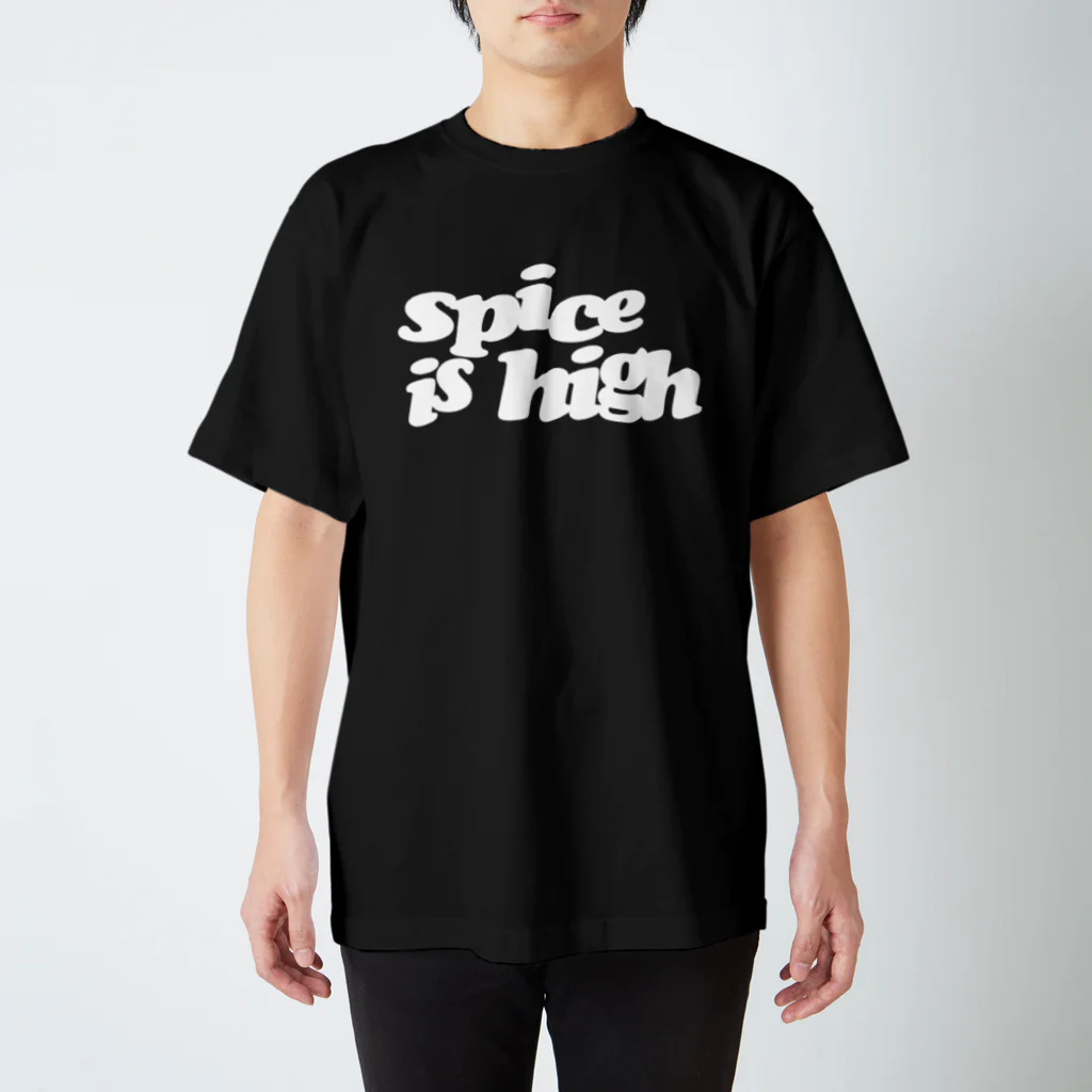 GoodGrooveのSPICE IS HIGH T-SHIRTS (BK) Regular Fit T-Shirt