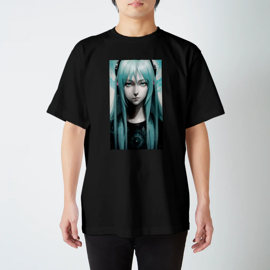 月見うどんのMiku スタンダードTシャツ