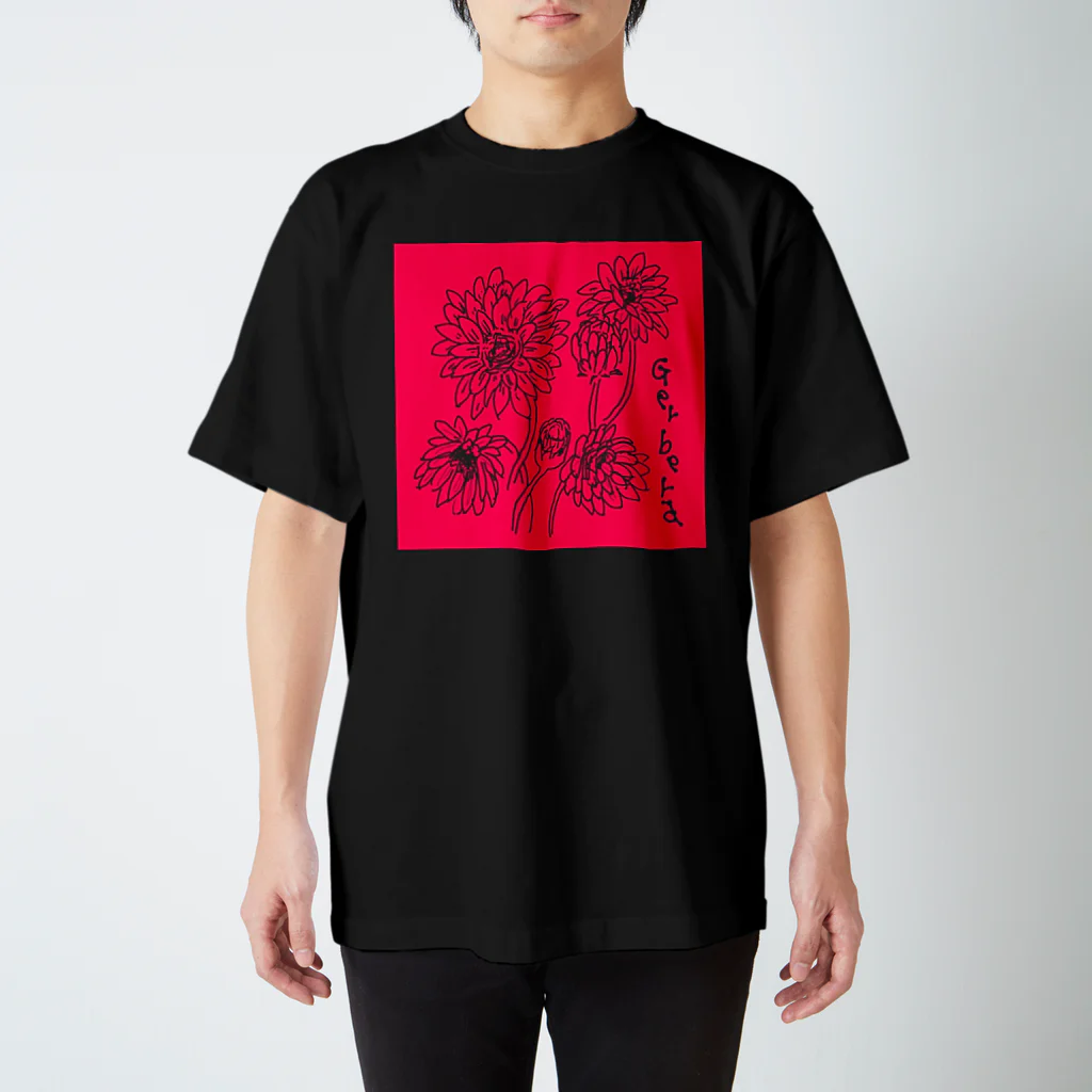 きょんここSHOPのgerbera スタンダードTシャツ