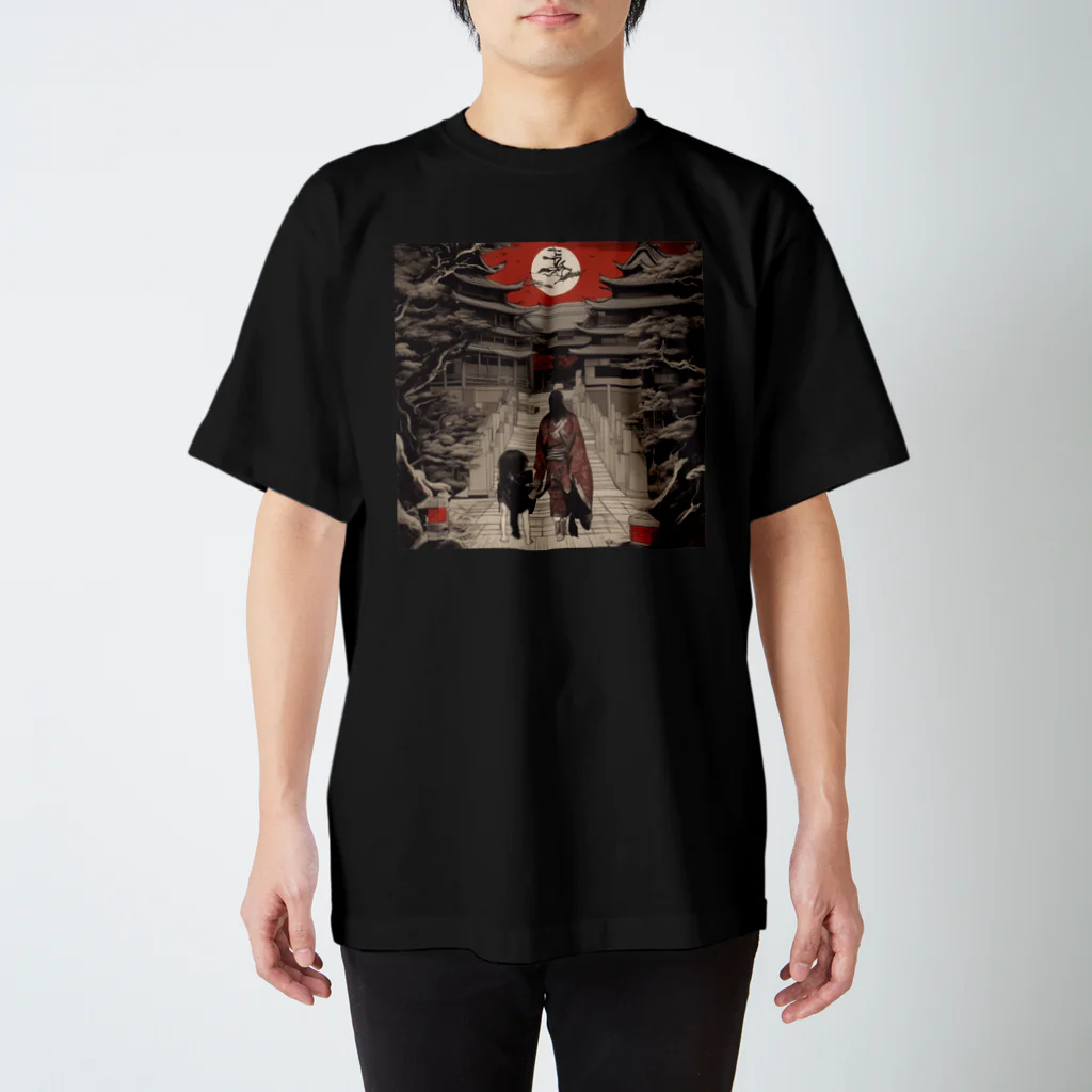 鍛冶銀のJapanese-style horror　tシャツ スタンダードTシャツ
