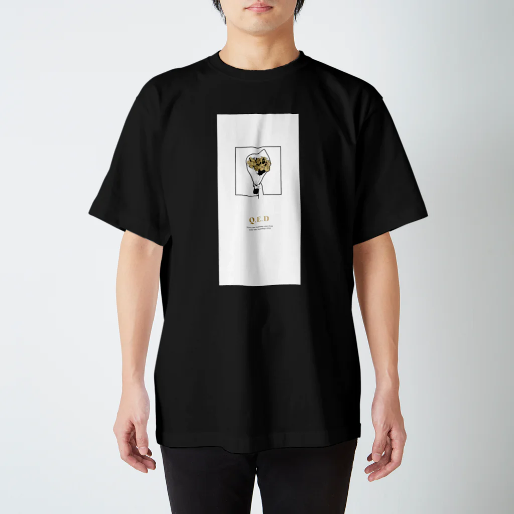 ライムズ スケッチのはなむけ｜QED_black スタンダードTシャツ