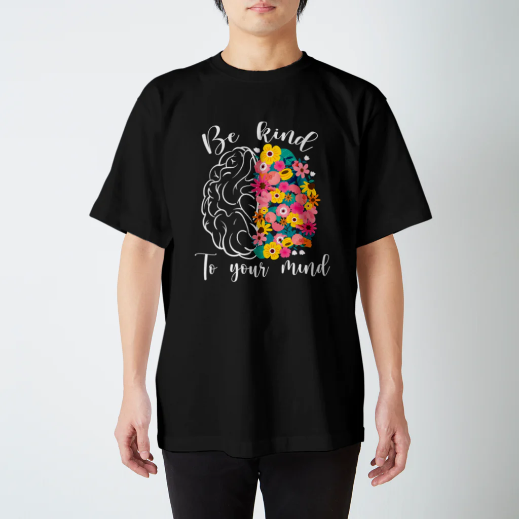 SensiSense センシセンスのBe kind to your mind Regular Fit T-Shirt