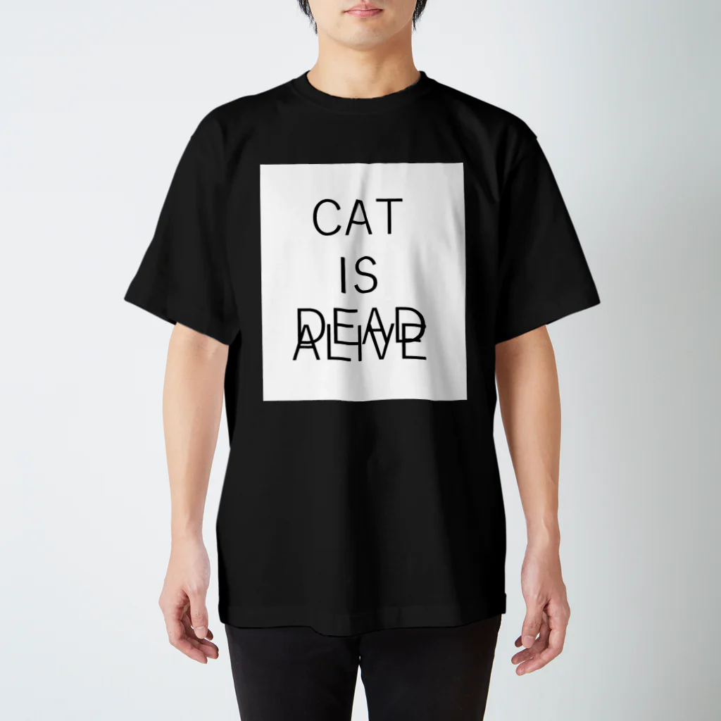 ゆらゆらショップのシュレディンガーの猫 スタンダードTシャツ