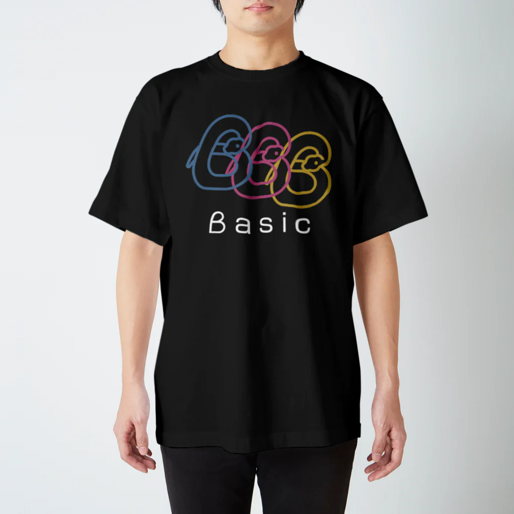 Basic はるのBaisc ３色ロゴ スタンダードTシャツ