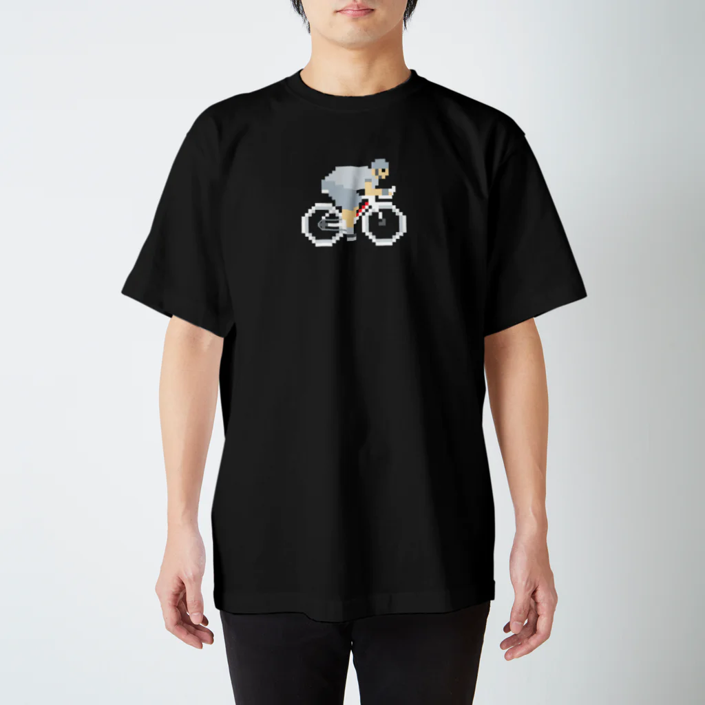 のりものドット絵Tシャツのride!!（ホワイト） Regular Fit T-Shirt