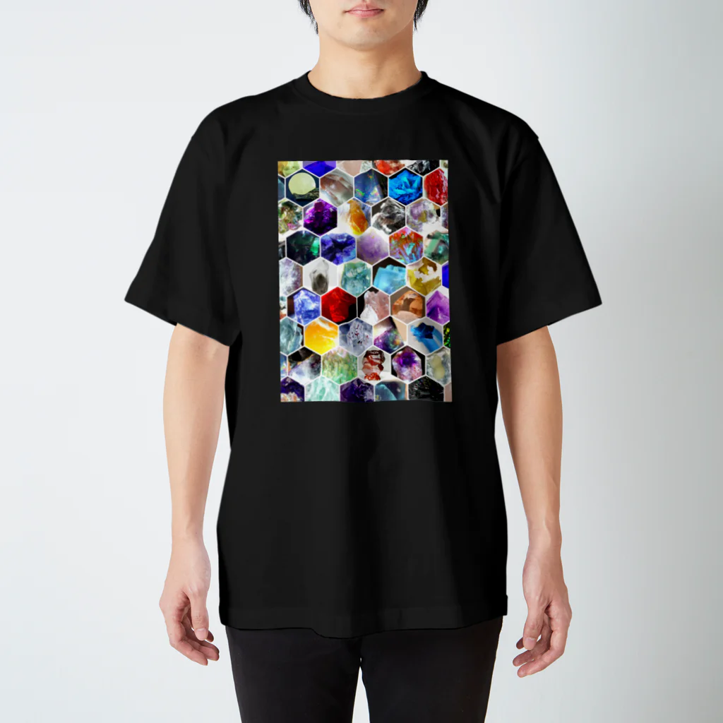 魔法の鯛らんどの鉱物コレクション スタンダードTシャツ