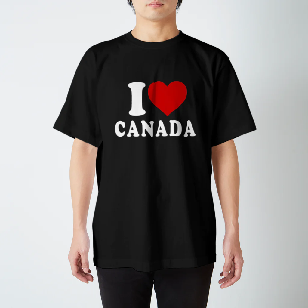 PANIQLOGのI LOVE CANADA Tシャツ スタンダードTシャツ