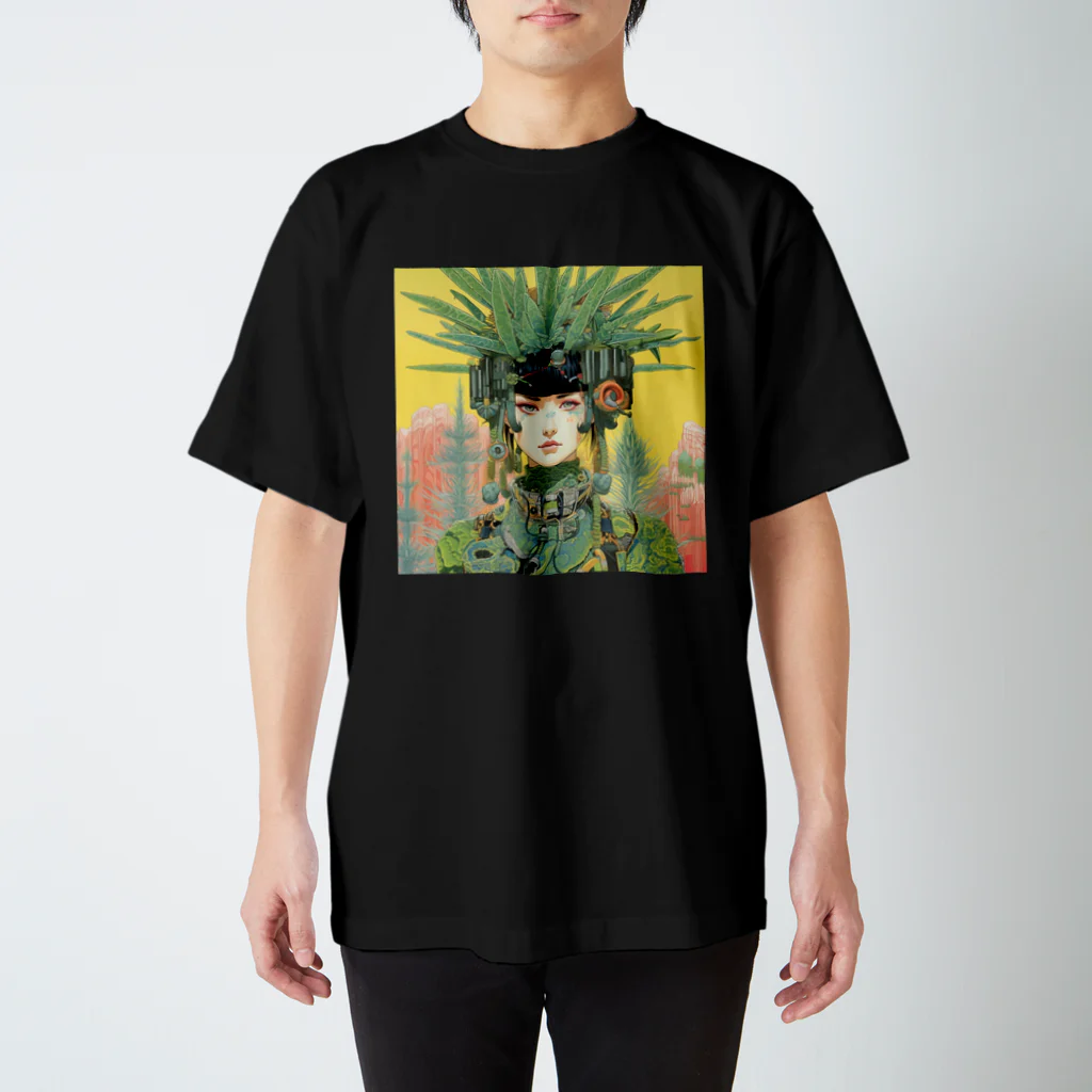 Cyber CactusのCactus - Woman 1 スタンダードTシャツ