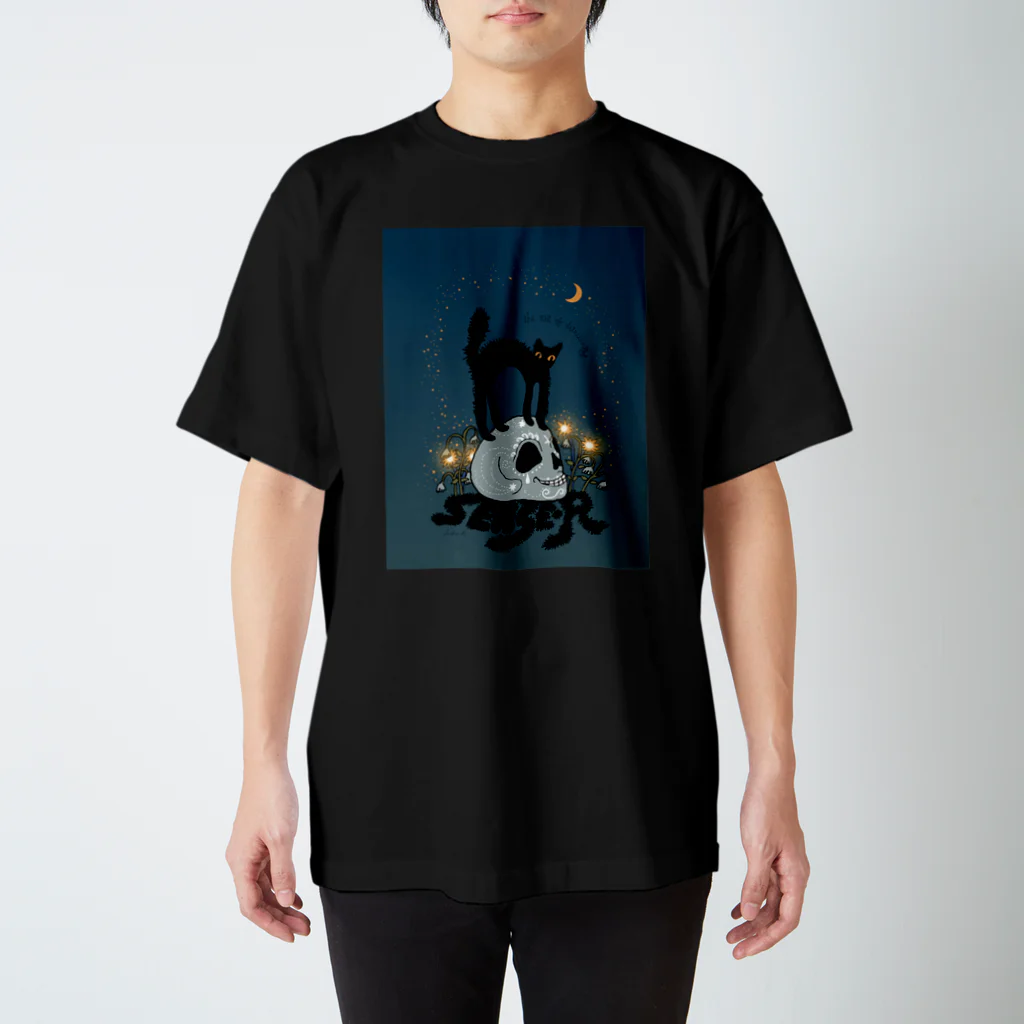 sense-r-osakaのFUKO.✖️SENSE-R「月夜のキセキ。」 スタンダードTシャツ