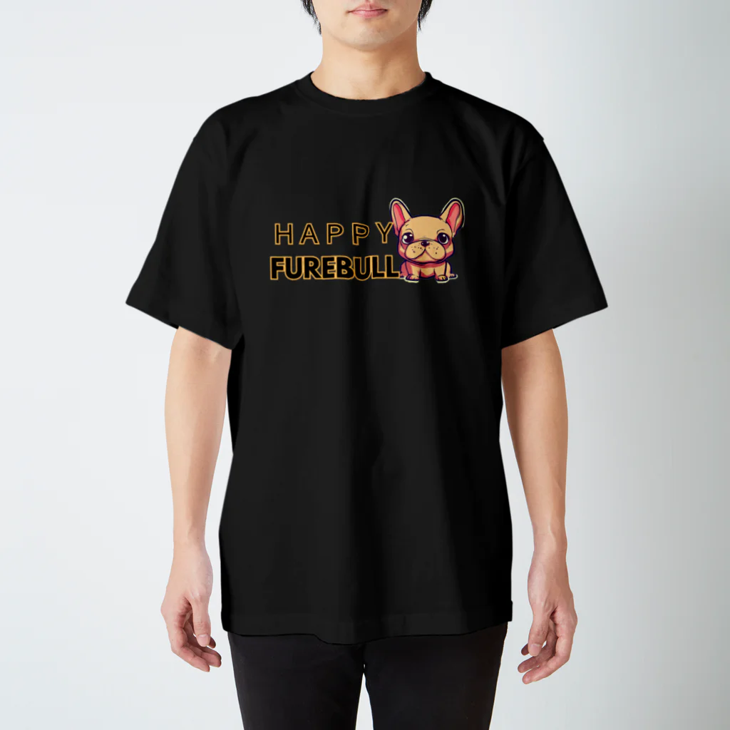 furebuhi　clubのHAPPY FUREBULL（ハッピーフレブル） スタンダードTシャツ