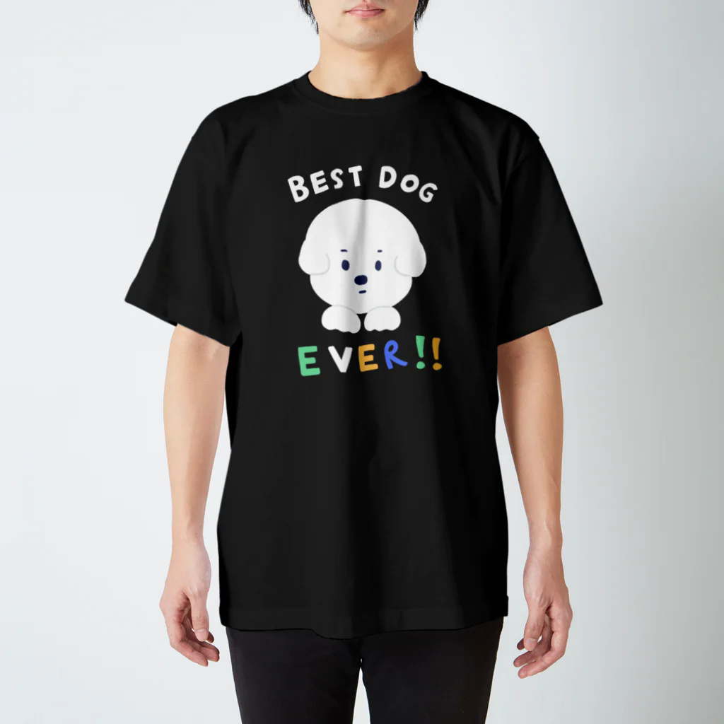 うちゅういぬのBEST DOG EVER!! -ビションフリーゼ- スタンダードTシャツ