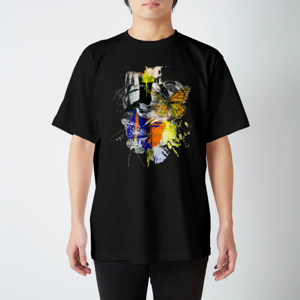 花藤 志穂（花と蝶を描く人）のdialogs_2 スタンダードTシャツ