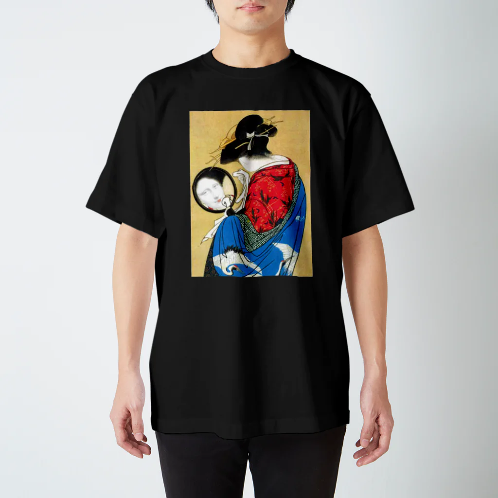 moCoの浮世絵（モナ・リザ） スタンダードTシャツ