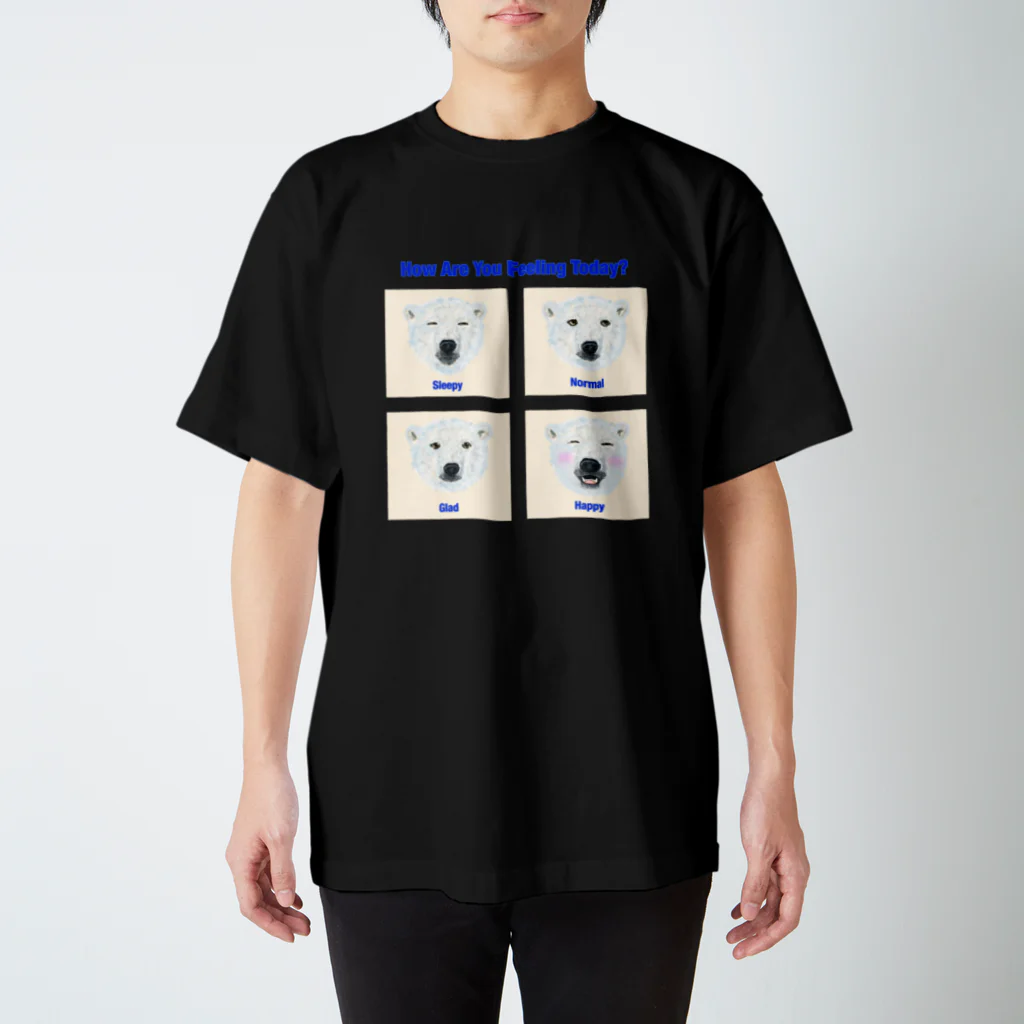 KIRA KIRA ZOOのPolar Bear スタンダードTシャツ