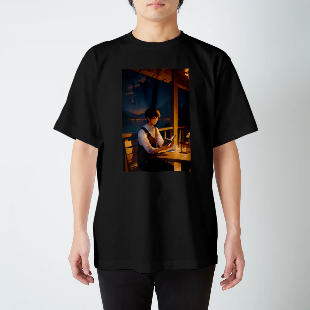 卯月なのかのMidnight Journey　〜静雅な真夜中の旅〜　No.2「Satisfied Night」 Regular Fit T-Shirt