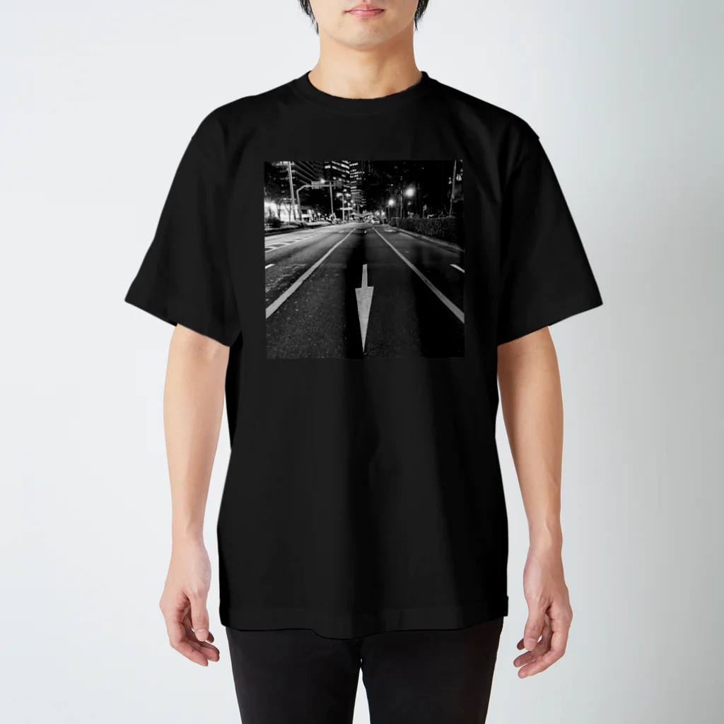 metao dzn【メタヲデザイン】のビル街 スタンダードTシャツ