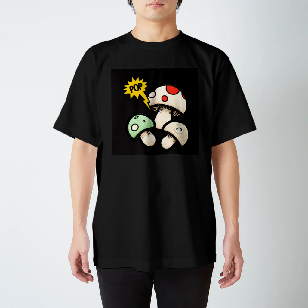 A. fashion apparelのPOPきのこ　 スタンダードTシャツ