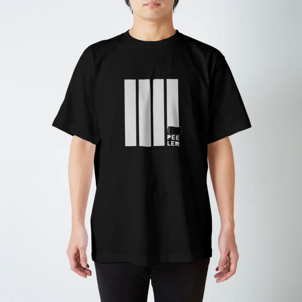 Creative store MのPEELER-08(WT) Regular Fit T-Shirt