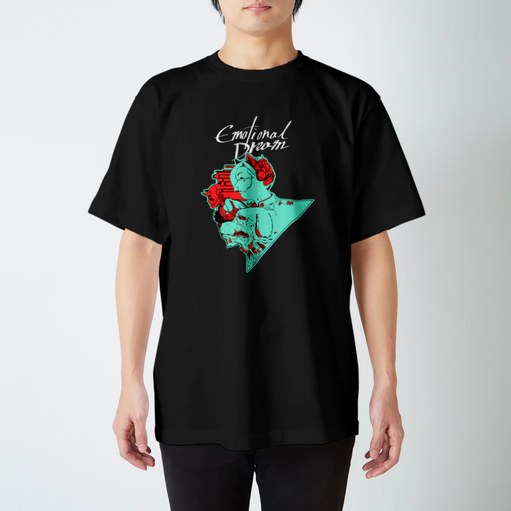 EfudEのEmotional Dream[brain] Regular Fit T-Shirt