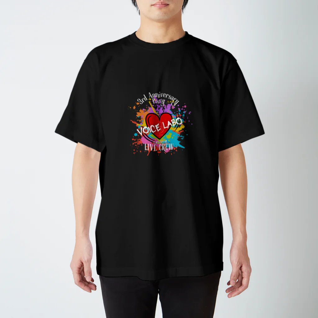 VoiceLabo札幌のVoice Labo3周年グッズ Regular Fit T-Shirt