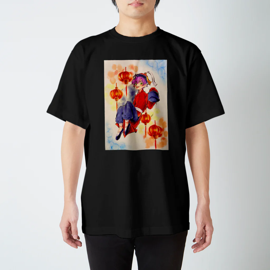 Rubia(ルビア)のきょんしーくん (アナログイラスト) Regular Fit T-Shirt