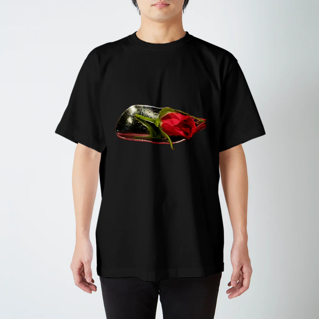 moon💎✨のあなたにミニ薔薇🔴🌹 スタンダードTシャツ