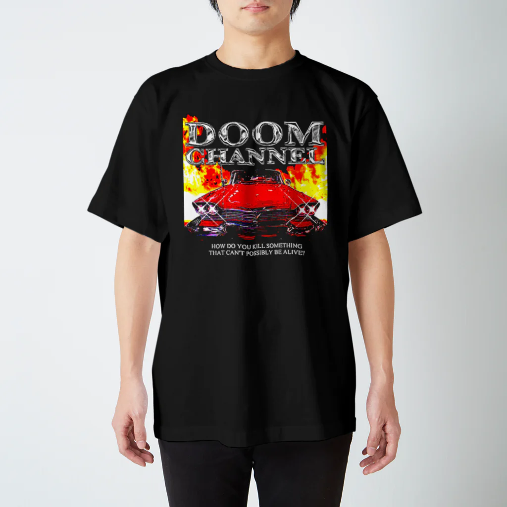 doomchannelのburn Regular Fit T-Shirt