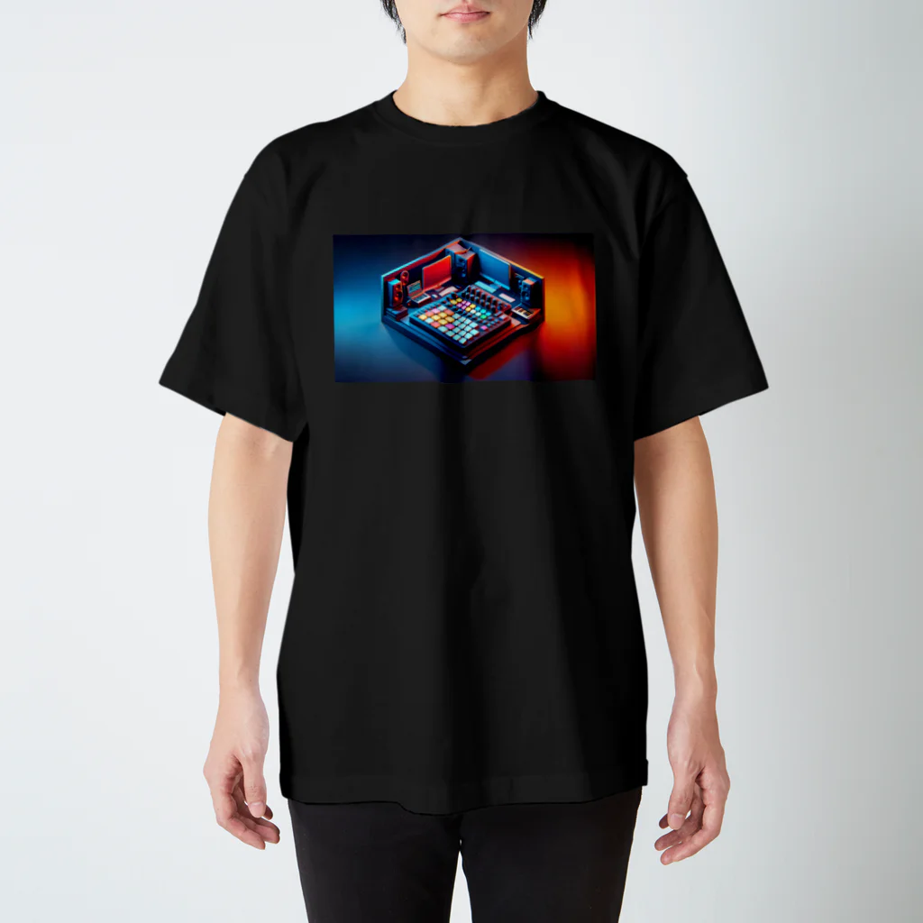 Team BlackPadsの1 PAD ROOM | Team Blackpads x Urinamiコラボシリーズ スタンダードTシャツ