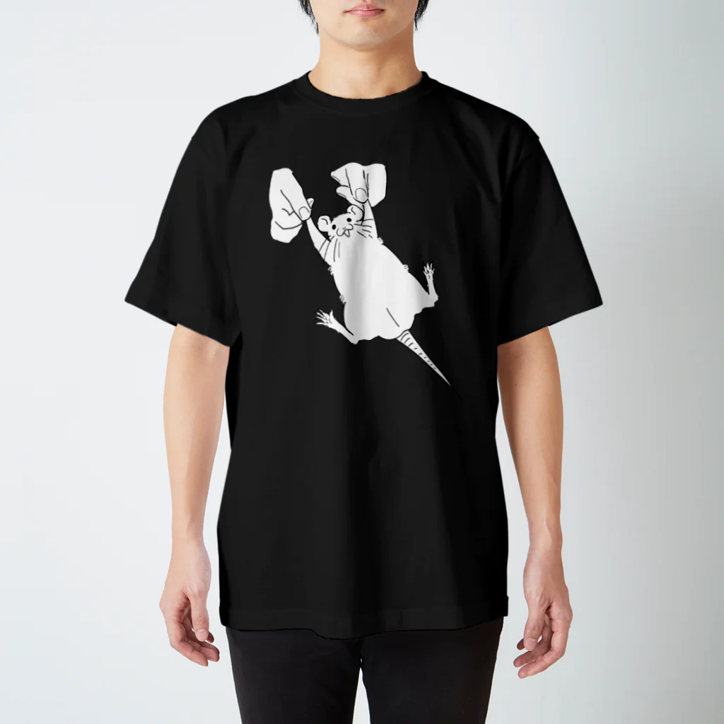 nezu_nezuのバンザイネズミ Regular Fit T-Shirt