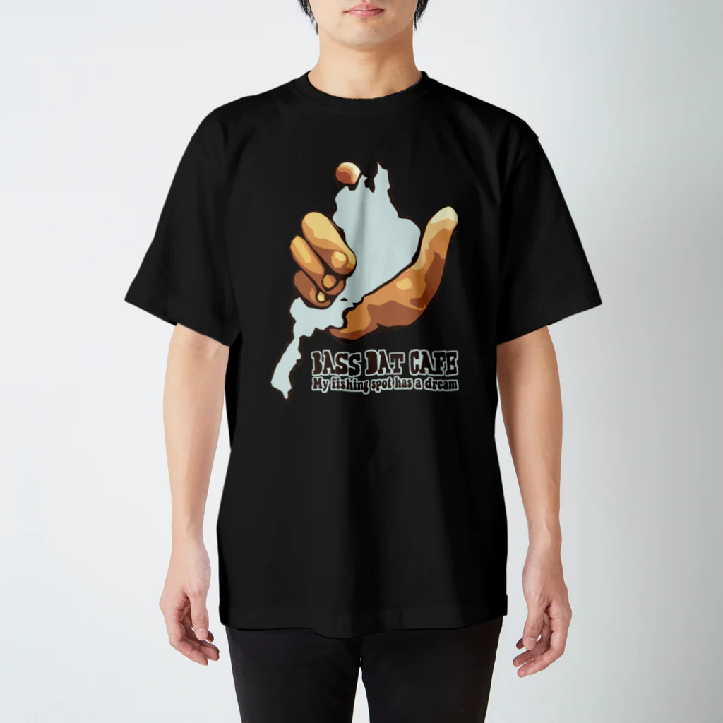 BASS-DAT-CAFEのHolding the key to Lake Biwa Regular Fit T-Shirt