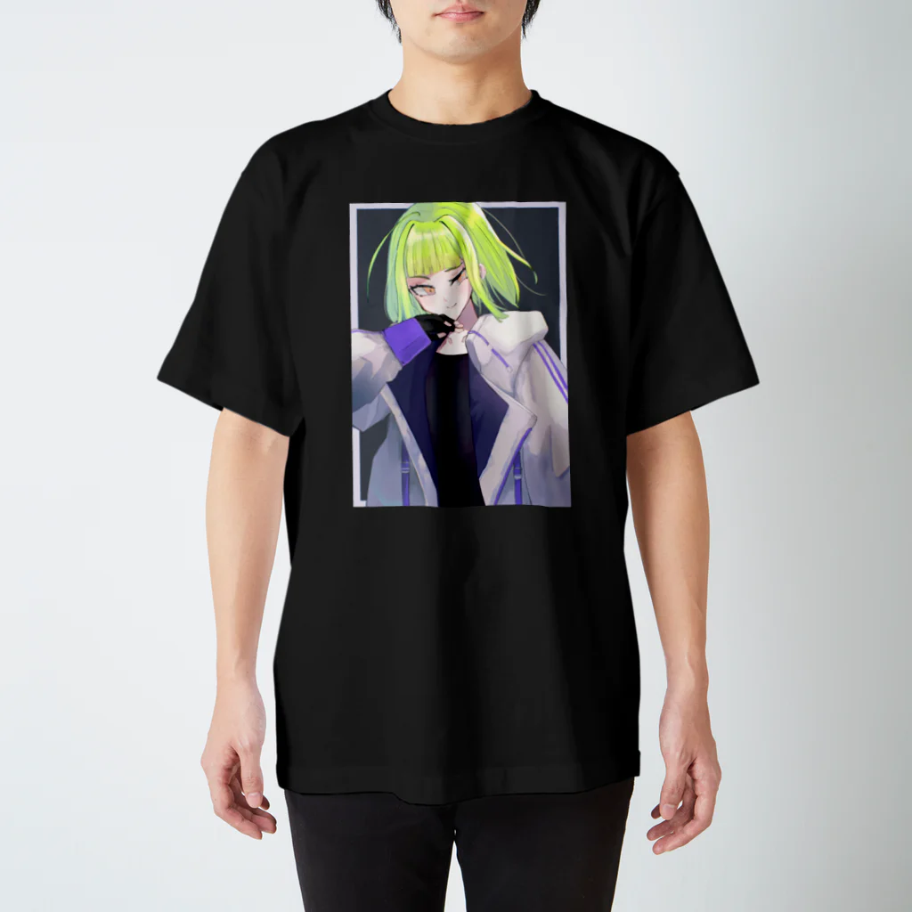 まひるのツナ缶のストリート系男子？ スタンダードTシャツ