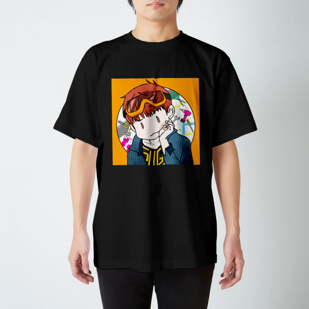 ペコ小屋の【工作くん】Tシャツ スタンダードTシャツ